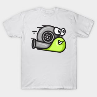 Turbo Snail - Lime Green T-Shirt